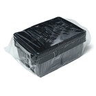 Кассета для рассады, на 4 ячейки, по 180 мл, пластиковая, чёрная, 18 × 13 × 6 см, в наборе 10 кассет, Greengo - фото 8309097