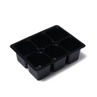 Кассета для рассады, 6 ячеек по 120 мл, пластик, чёрная, 18×13×6 см, набор 10 шт., Greengo - Фото 7