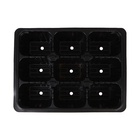 Кассета для рассады, 9 ячеек по 80 мл, пластик, чёрная, 18×13×6 см, Greengo - Фото 10