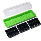 Мини - парник для рассады, 57×18×12 см, 3 вставки, 18 ячеек по 125 мл, пластик, Greengo - Фото 3