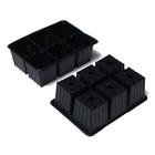 Мини - парник для рассады, 57×18×12 см, 3 вставки, 18 ячеек по 125 мл, пластик, Greengo - Фото 4