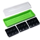 Мини - парник для рассады, 57×18×12 см, 3 вставки, 18 ячеек по 125 мл, пластик, Greengo - Фото 5