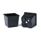 Горшок для рассады, 520 мл, 9×9×8 см, чёрный, Greengo - Фото 9