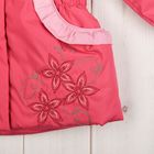Комплект (куртка, брюки) для девочки, рост 92 см, цвет розовый/бордовый Ш-0142_М - Фото 8