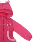 Комплект (куртка, брюки) для девочки, рост 98 см, цвет розовый/бордовый Ш-0142 - Фото 5