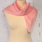 Платок текстильный женский 54S_34 цвет светло-розовый, р-р 72х72 см - Фото 2