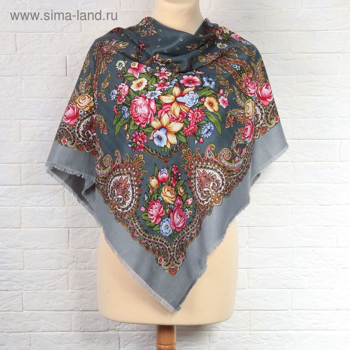 Платок текстильный женский SH1505_2, размер 100х100 см - Фото 1