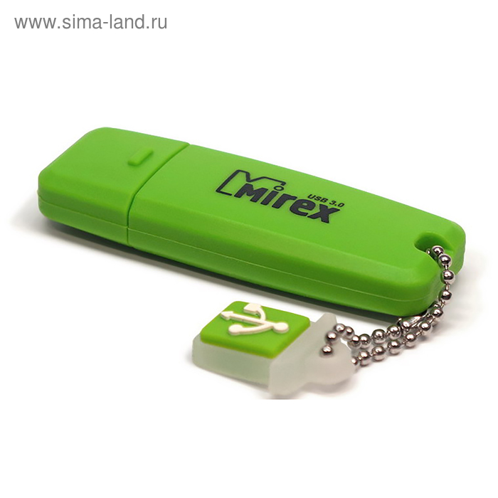 Флешка Mirex CHROMATIC GREEN, 32 Гб, USB3.0, чт до 150 Мб/с, зап до 40 Мб/с, зеленая - Фото 1