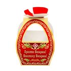 Коробочка подарочная для яйца "Христос Воскресе! Жостово" - Фото 2