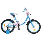 Велосипед двухколесный 16" GRAFFITI Fashion girl, цвет: синий УЦЕНКА - Фото 1