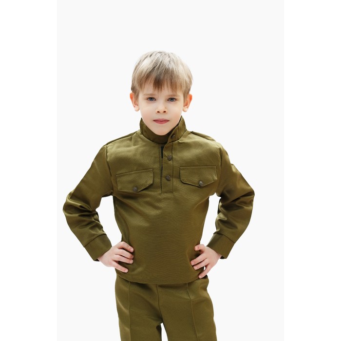 Гимнастёрка детская, 8-10 лет, рост 140-152 см - Фото 1