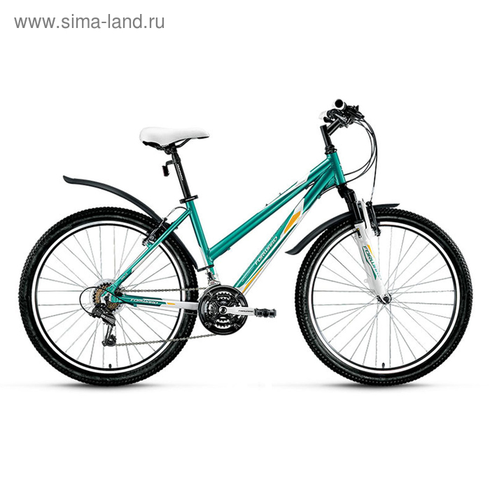 Велосипед 26" Forward Jade 1.0, 2016, цвет бирюзовый/белый, размер 15" - Фото 1