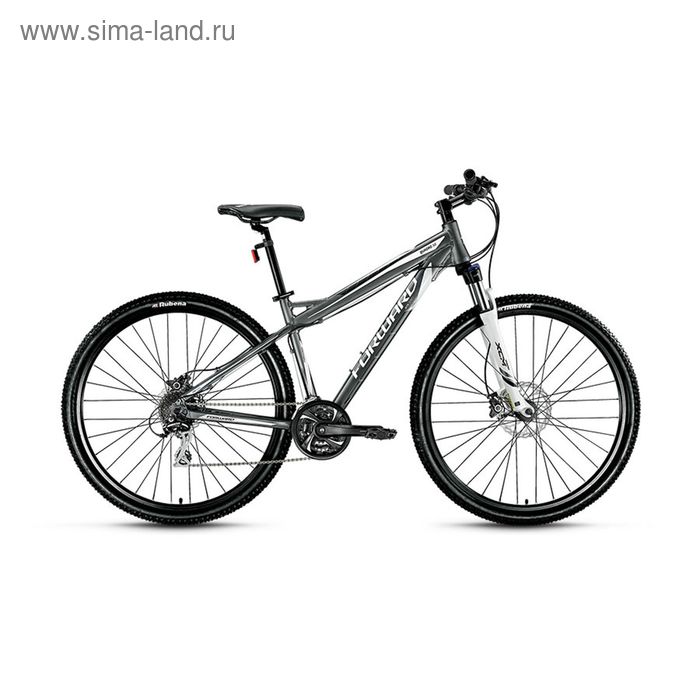 Велосипед 29" Forward Quadro 3.0 29 disc, 2016, цвет серый, размер 17"