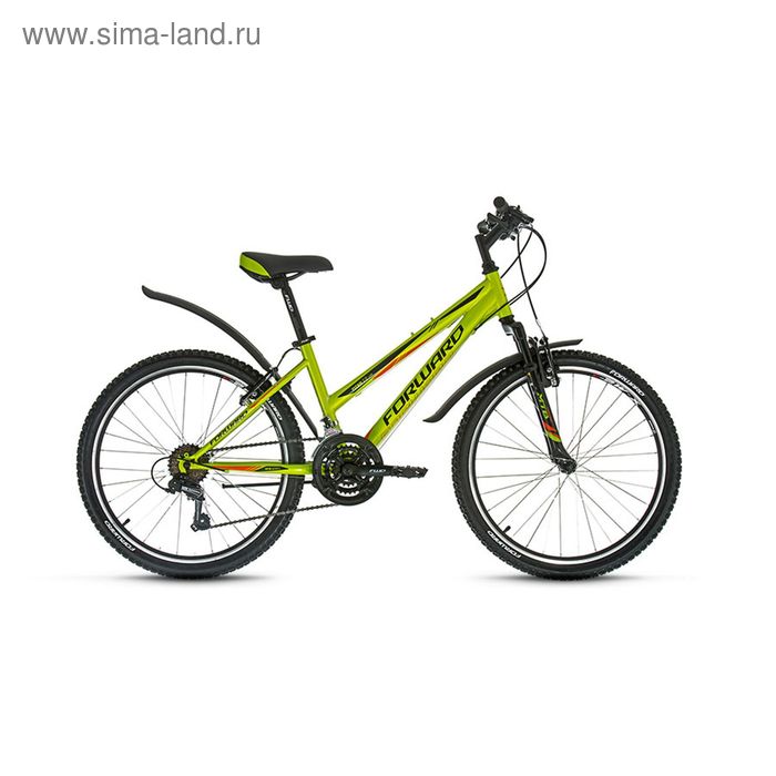 Велосипед 24" Forward Titan 2.0 low, 2016, цвет зелёный, размер 14"