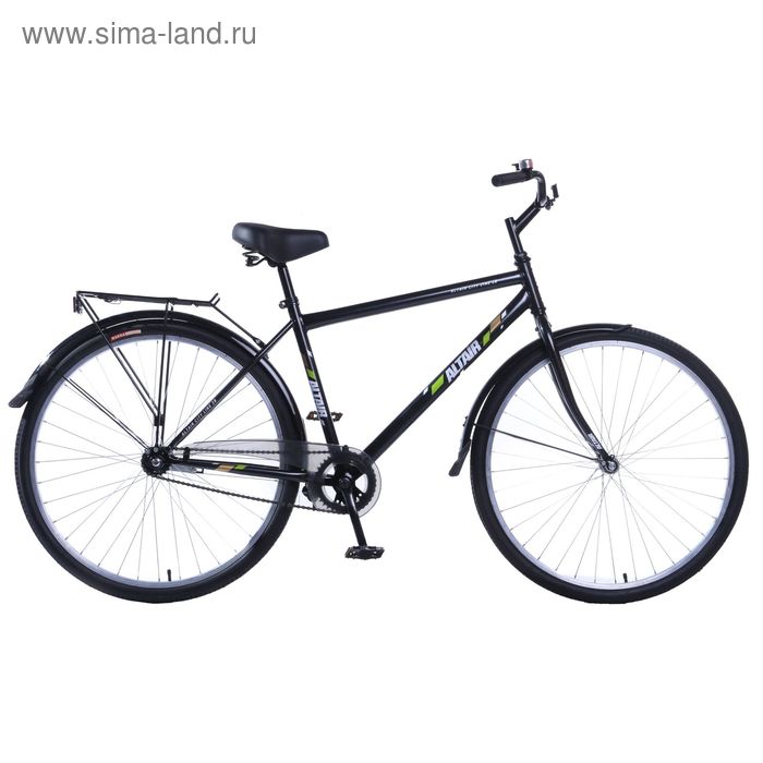 Велосипед 28" Altair City high 28, 2017, цвет чёрный, размер 19"