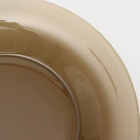 Тарелка десертная стеклянная Ambiente Eclips, d=19,6 см, цвет коричневый - Фото 3