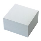 Блок бумаги для записей STAFF 9x9x5 см белый, непроклеенный, эконом, белизна 70-80% - Фото 2