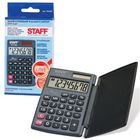 Калькулятор карманный 8-разрядный STAFFSTF-638, двойное питание, 120х75 мм - Фото 1