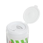 Салфетки чистящие для экранов и пластика, универсальные, STAFF ЭКОНОМ, туба 100 шт, влажные - Фото 4