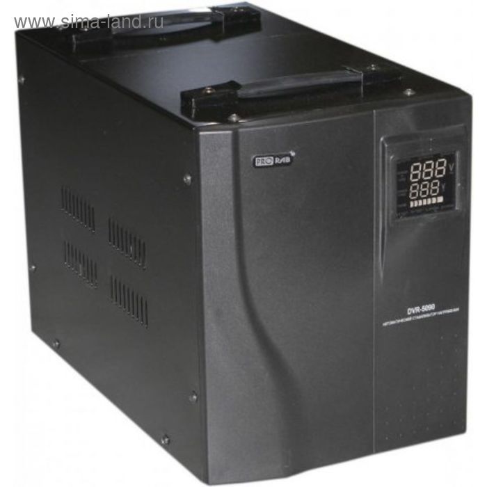 Стабилизатор напряжения Prorab DVR 5090, 5000 ВА, выходное напряжение 220В - Фото 1
