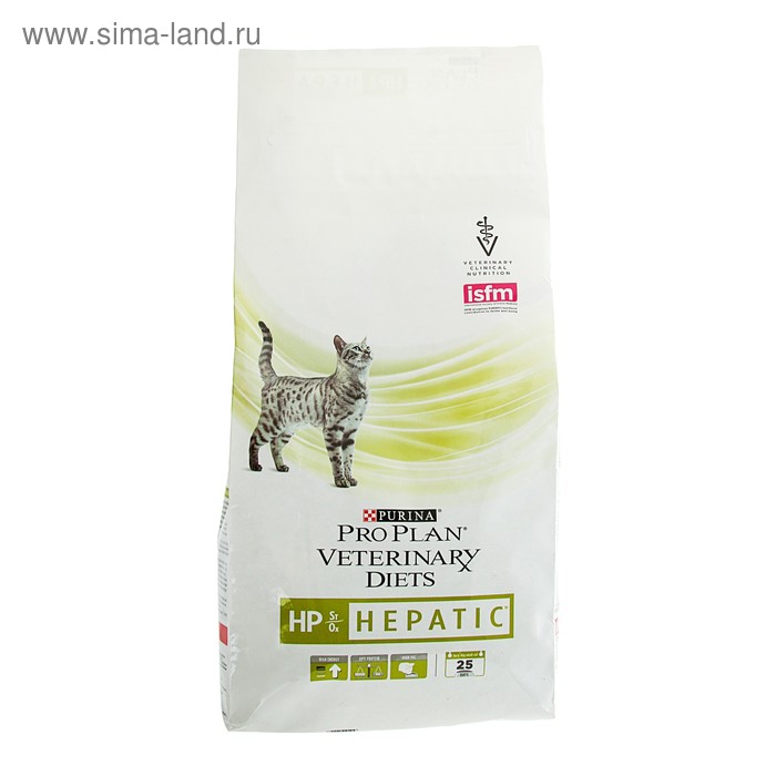 Сухой корм PURINA HP диета для кошек при заболеваниях печени, 1.5 кг - Фото 1