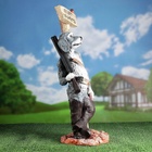 Садовая фигура из полистоуна «Собака - Объект охраняется», 59×20×24.5 см - Фото 7