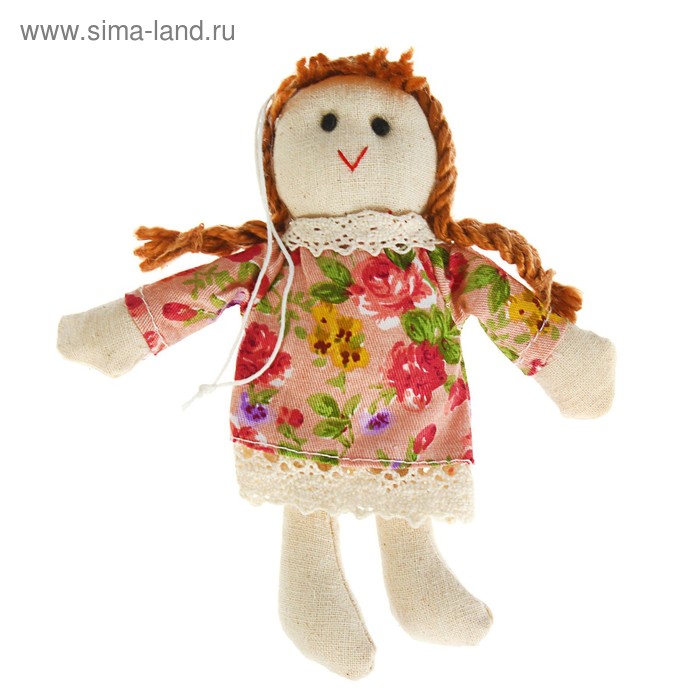 Мягкая игрушка кукла «Матрена» косички. с подвесом, МИКС - Фото 1