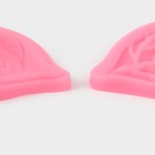 Молд кондитерский «Листва», силикон, 2 части, 7×4.5 см, МИКС - Фото 4