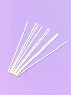 Палочки для кондитерских изделий Доляна, d=0.3 см, 15 см, набор 50 шт., пластик, белые 1690333 - фото 319776315