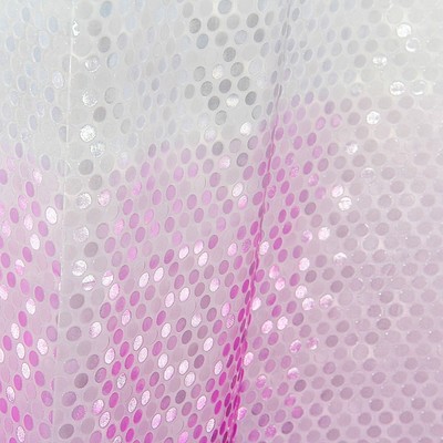 Штора для ванны Доляна «Диско 3D», 180×180 см, EVA, цвет розовый