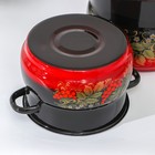 Набор эмалированных кастрюль «Рябинка», 2 предмета: 4 л, 5.5 л - Фото 3