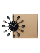 Часы настенные, для кухни, «Столовые приборы», плавный ход, 32×32 см, циферблат d-13 см - фото 60768250