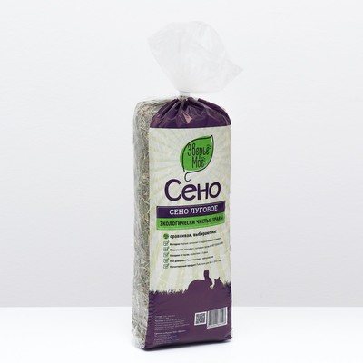 Наполнитель сено луговое «Зверье мое», 20 л, 600 г