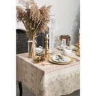 Скатерть «Доляна» Кружево 145×146 см, 100% хлопок, рогожка, 164 г/м² - Фото 5