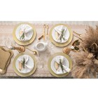 Скатерть «Доляна» Кружево 220×146 см, 100% хлопок, рогожка, 164 г/м² - Фото 3