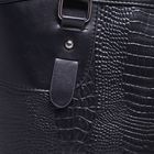 Сумка женская, 1 отдел с перегородкой, наружный карман, цвет чёрный - Фото 4