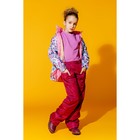 Куртка для девочки, рост 116 см, цвет розовый КД-15/7 - Фото 3