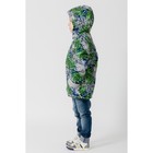 Куртка для мальчика, рост 128 см, цвет серый/зелёный КМ-10/7 - Фото 2