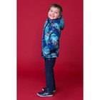 Куртка для мальчика, рост  98 см, цвет синий КМ-10/12 - Фото 2