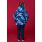 Куртка для мальчика, рост 104 см, цвет синий КМ-10/13 - Фото 4