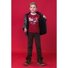 Куртка для мальчика, рост 134 см, цвет чёрный КМ-10/28 - Фото 3