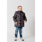 Куртка для мальчика, рост 116 см, цвет серый КМ-11/1 - Фото 2