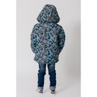 Куртка для мальчика, рост 128 см, цвет синий КМ-11/9 - Фото 3