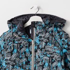 Куртка для мальчика, рост 146 см, цвет синий КМ-11/12 - Фото 6