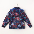 Куртка для мальчика, рост 116 см, цвет красный/синий КМ-11/13 - Фото 3