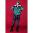 Куртка для мальчика, рост 134 см, цвет лайм КМ-12/16 - Фото 8