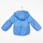 Куртка для девочки "Амелия", рост 104 см (28), цвет голубой ДД-0620 - Фото 2