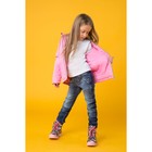 Куртка для девочки "Минни", рост 116 см (30), цвет розовый ДД-0627 - Фото 3