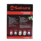 Чайник электрический Sakura SA-2710W, стекло, 1.7 л, 1850-2200 Вт, подсветка, белый - Фото 9
