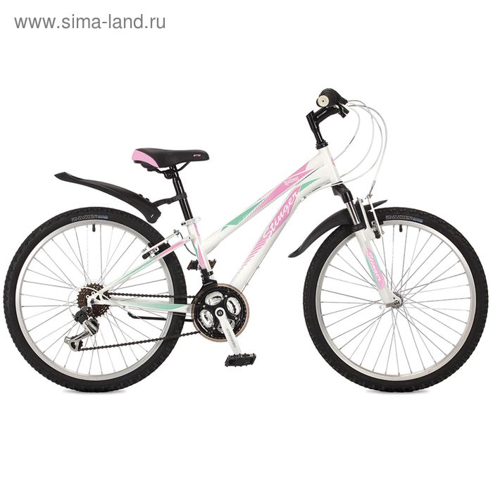 Велосипед 24" Stinger Latina, 2017, цвет белый, размер 14"